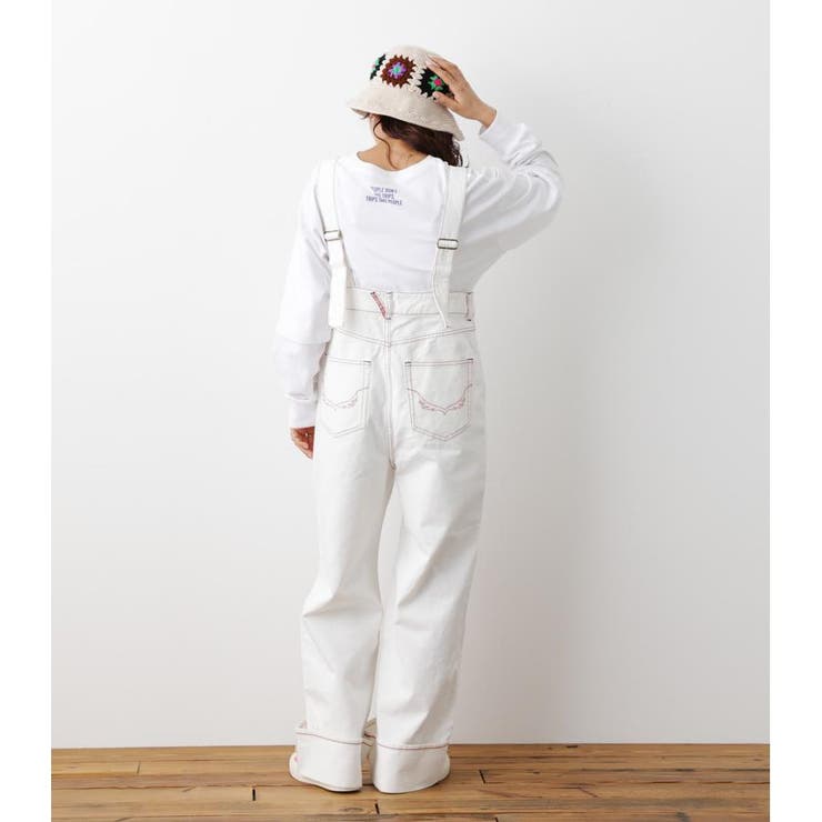 サスペンダールーズサロペット[品番：BJLW0022489]｜RODEO CROWNS WIDE 