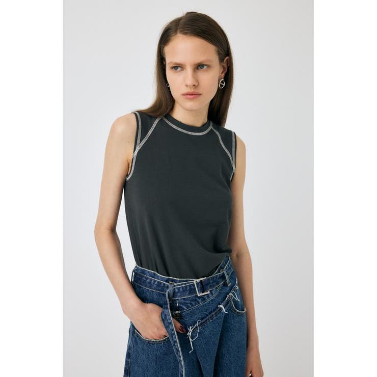 SLEEVELESS RAGLAN Tシャツ | MOUSSY OUTLET | 詳細画像4 