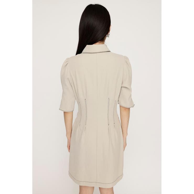 FRONT ZIP TUCK ショートワンピース | SLY OUTLET | 詳細画像7 