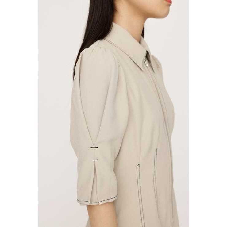 FRONT ZIP TUCK ショートワンピース | SLY OUTLET | 詳細画像9 