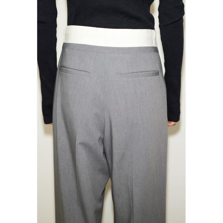 WAIST FOLD MANISH トラウザー | SLY OUTLET | 詳細画像22 