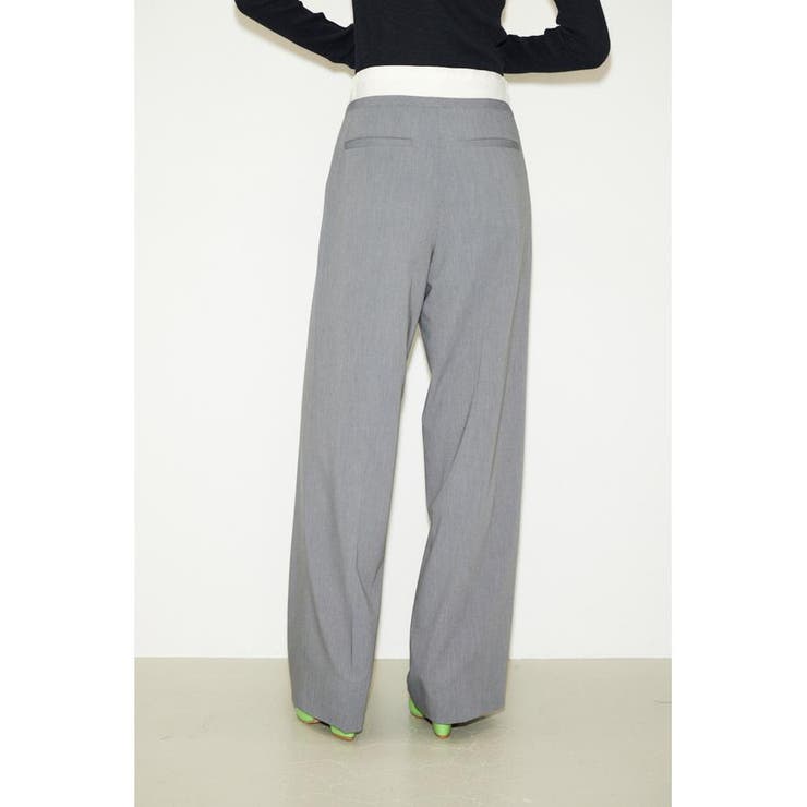 WAIST FOLD MANISH トラウザー | SLY OUTLET | 詳細画像19 