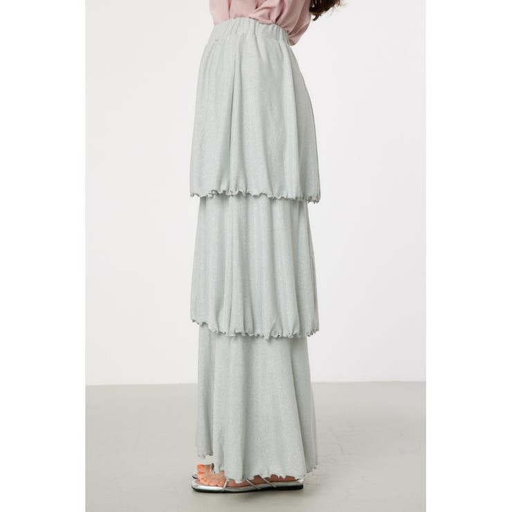 ラメカットティアードスカート | RODEO CROWNS WIDE BOWL | 詳細画像18 