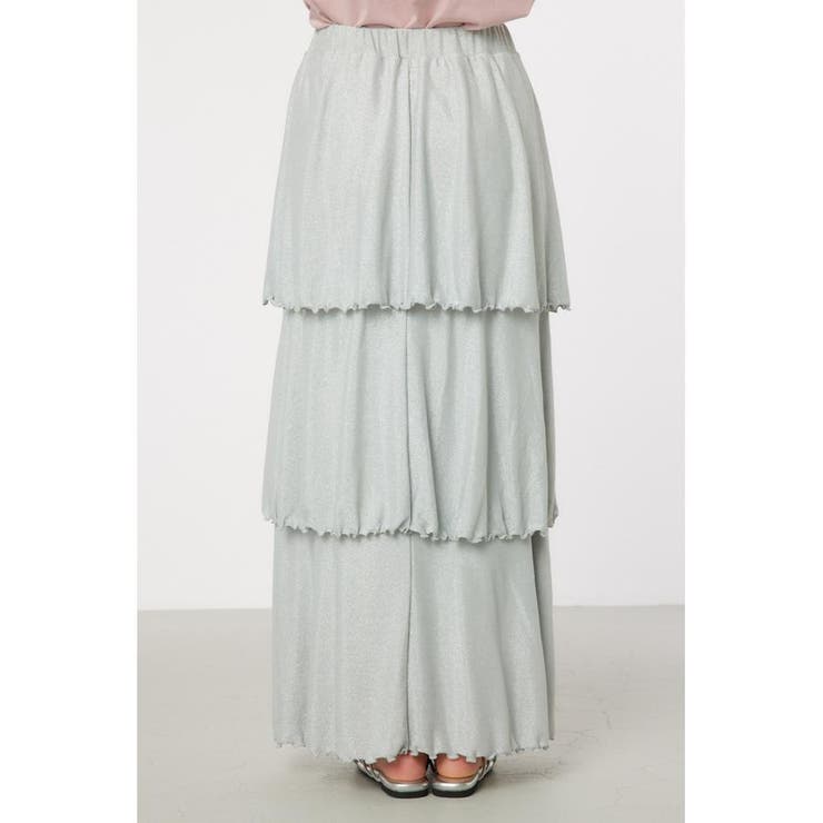 ラメカットティアードスカート | RODEO CROWNS WIDE BOWL | 詳細画像19 