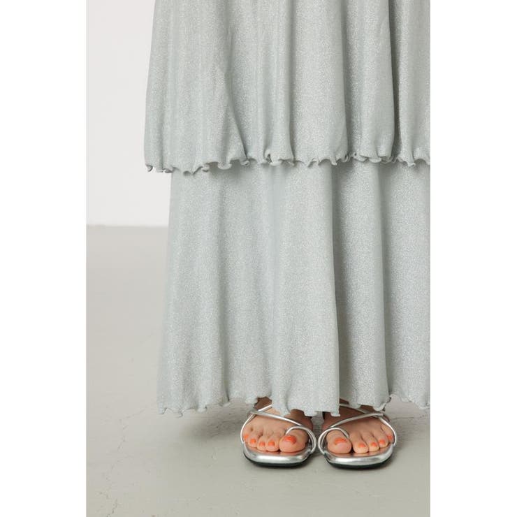 ラメカットティアードスカート | RODEO CROWNS WIDE BOWL | 詳細画像21 