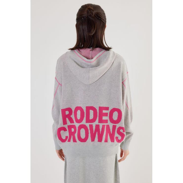 スウェットライクジャガードロゴフーディー | RODEO CROWNS WIDE BOWL | 詳細画像34 