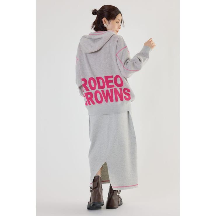 スウェットライクジャガードロゴフーディー | RODEO CROWNS WIDE BOWL | 詳細画像31 