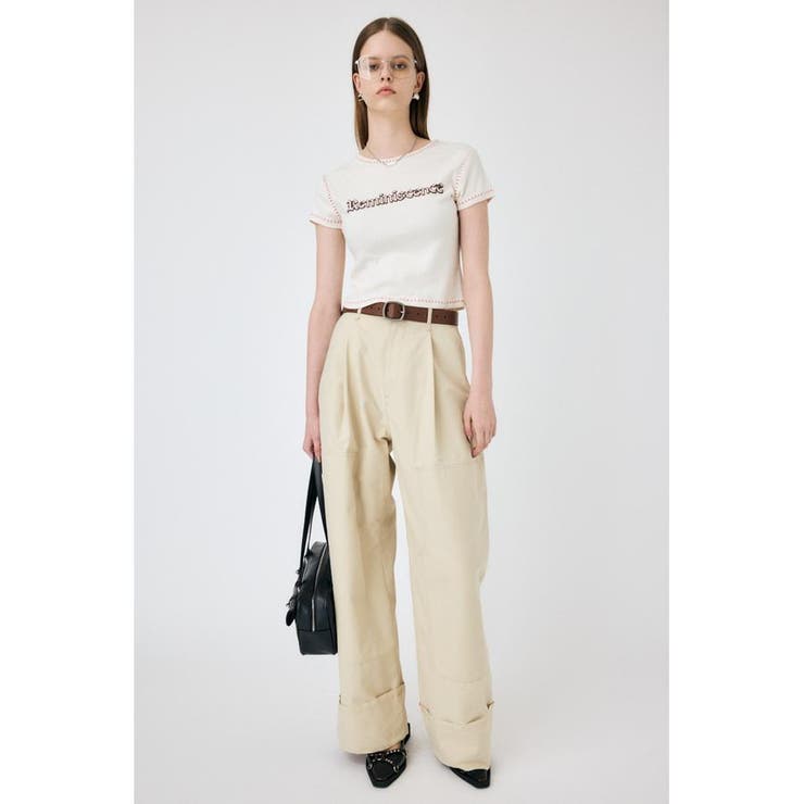 CONTRAST ステッチ Tシャツ | MOUSSY OUTLET | 詳細画像1 