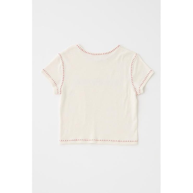 CONTRAST ステッチ Tシャツ | MOUSSY OUTLET | 詳細画像12 