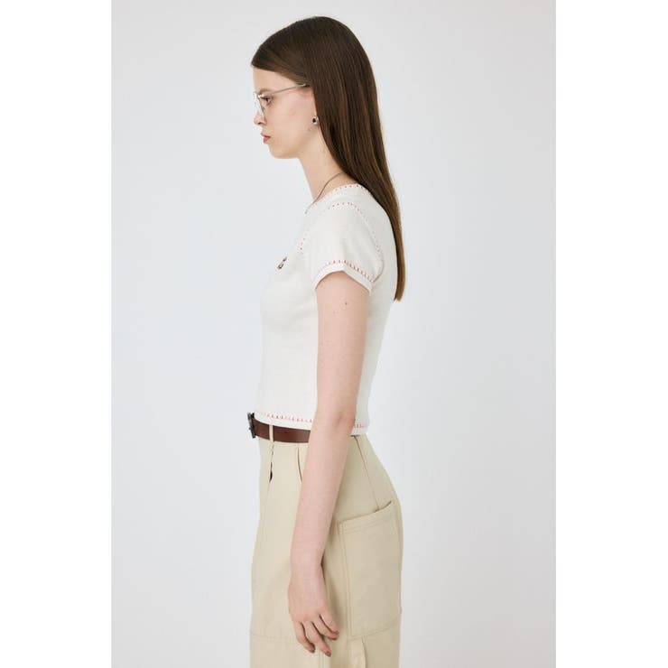 CONTRAST ステッチ Tシャツ | MOUSSY OUTLET | 詳細画像6 