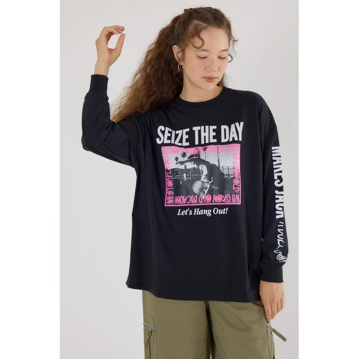 SEIZE THE DAY PHOTOロングTシャツ | RODEO CROWNS WIDE BOWL | 詳細画像10 