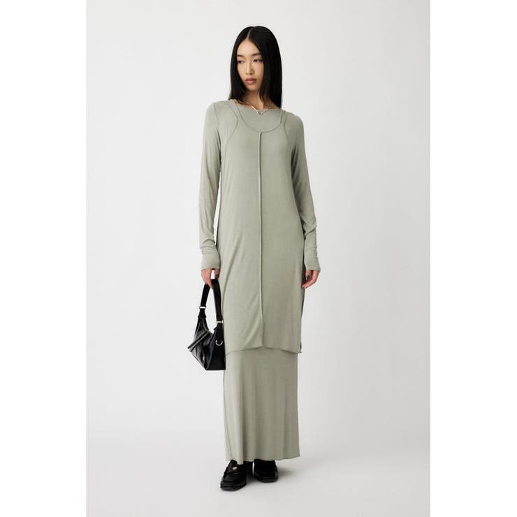 LAYER CUTドレス | MOUSSY OUTLET | 詳細画像4 