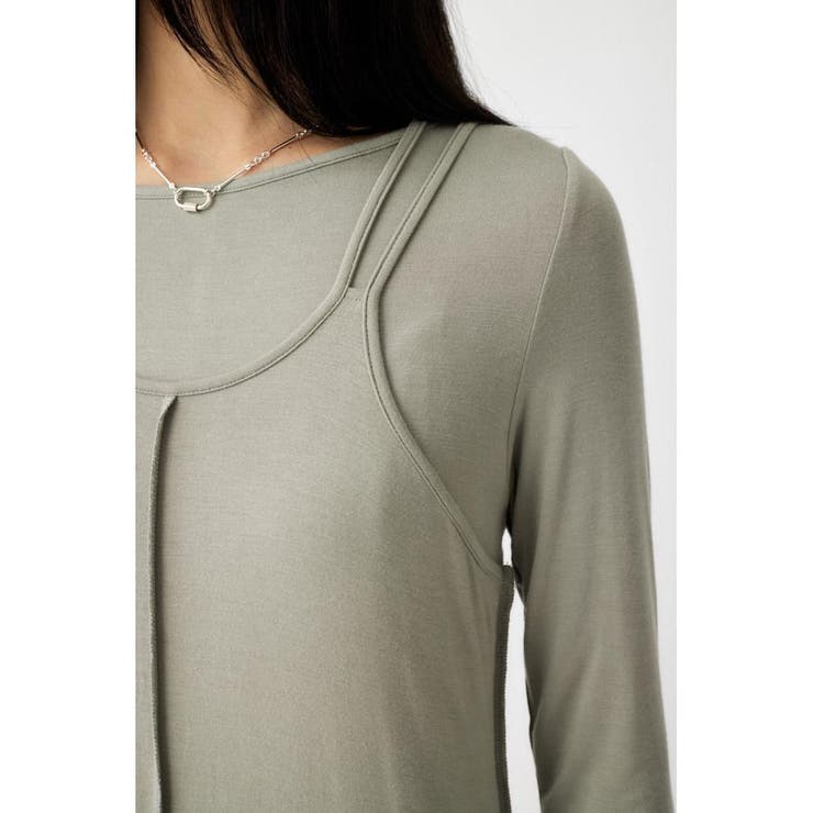 LAYER CUTドレス | MOUSSY OUTLET | 詳細画像12 