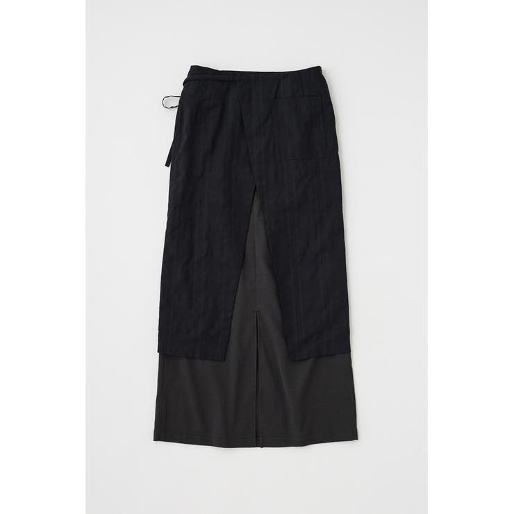 シアーチェックエプロンスカート オーガニックコットン使用 | MOUSSY OUTLET | 詳細画像2 