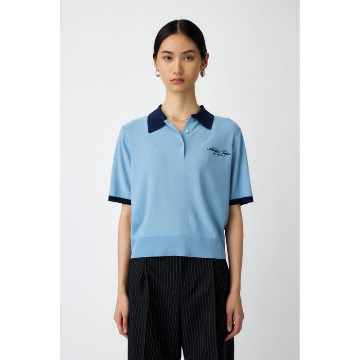 HALF SLEEVE ニットポロ | MOUSSY OUTLET | 詳細画像6 