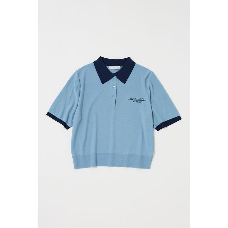 HALF SLEEVE ニットポロ | MOUSSY OUTLET | 詳細画像7 