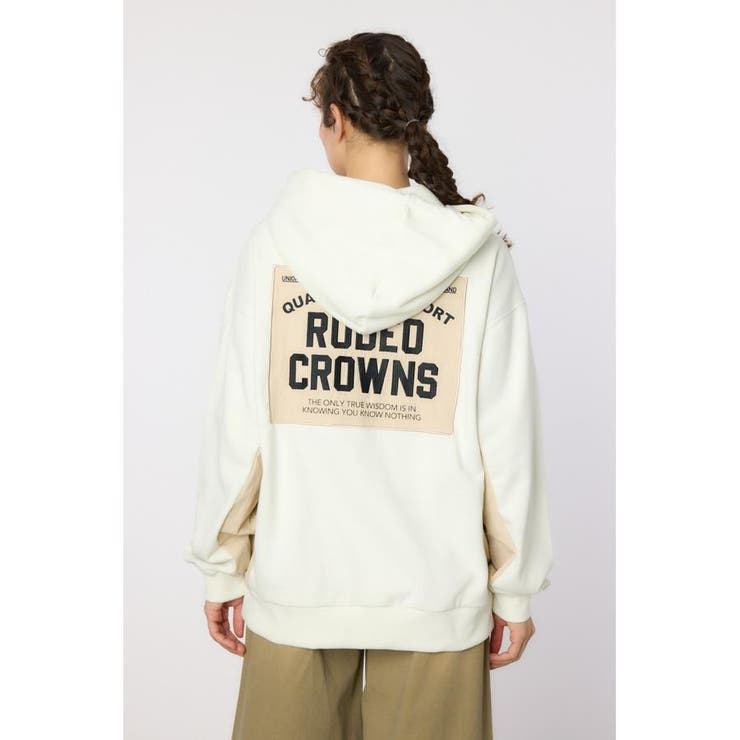 ナイロンアップリケロゴZIPパーカー | RODEO CROWNS WIDE BOWL | 詳細画像9 