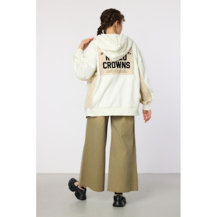 ナイロンアップリケロゴZIPパーカー | RODEO CROWNS WIDE BOWL | 詳細画像6 