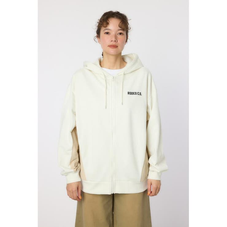 ナイロンアップリケロゴZIPパーカー | RODEO CROWNS WIDE BOWL | 詳細画像7 