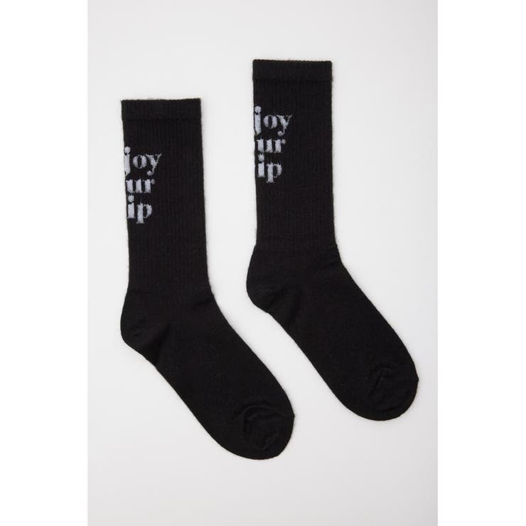 シャギーメッセージロゴソックス | RODEO CROWNS WIDE BOWL | 詳細画像11 