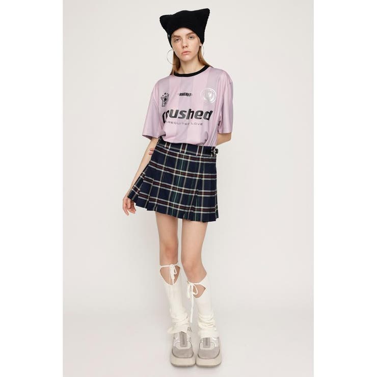 OPEN ZIP PLEATS ショートスカート | SLY OUTLET | 詳細画像16 