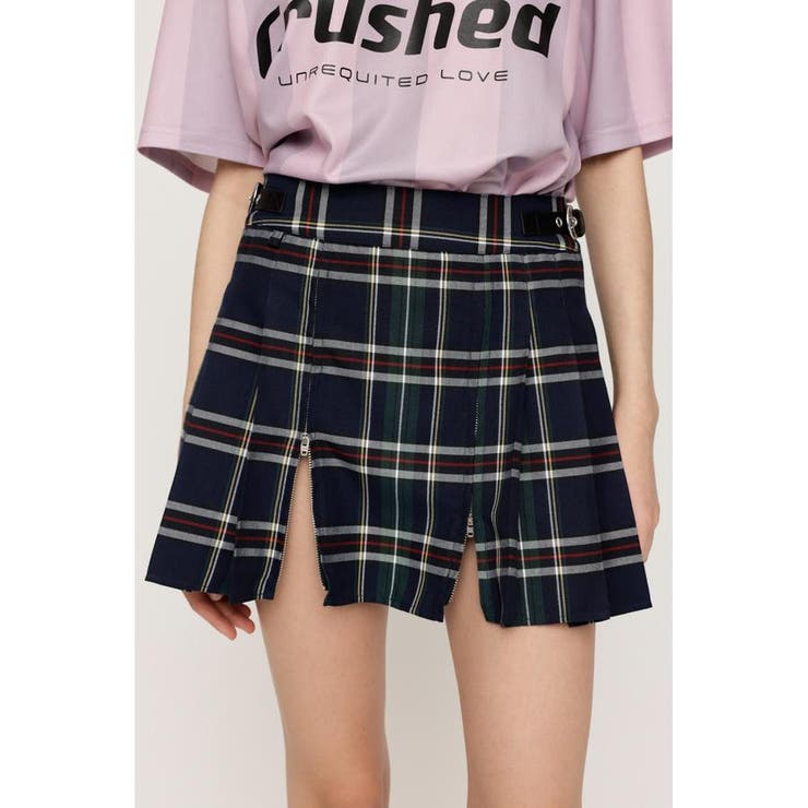 OPEN ZIP PLEATS ショートスカート | SLY OUTLET | 詳細画像19 