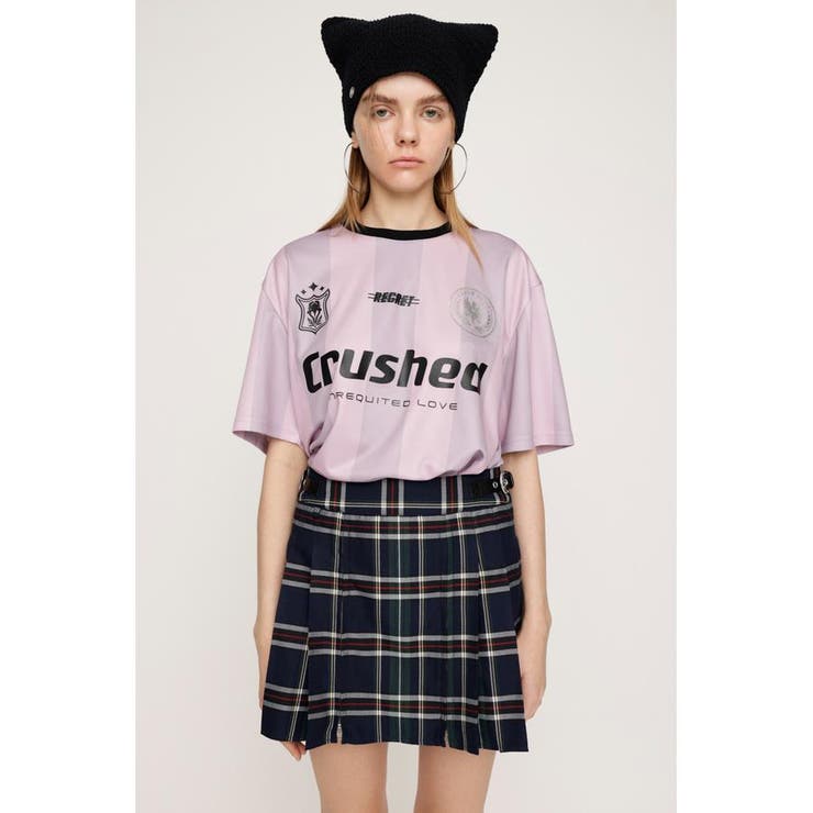 Multi_1 | OPEN ZIP PLEATS ショートスカート | SLY OUTLET