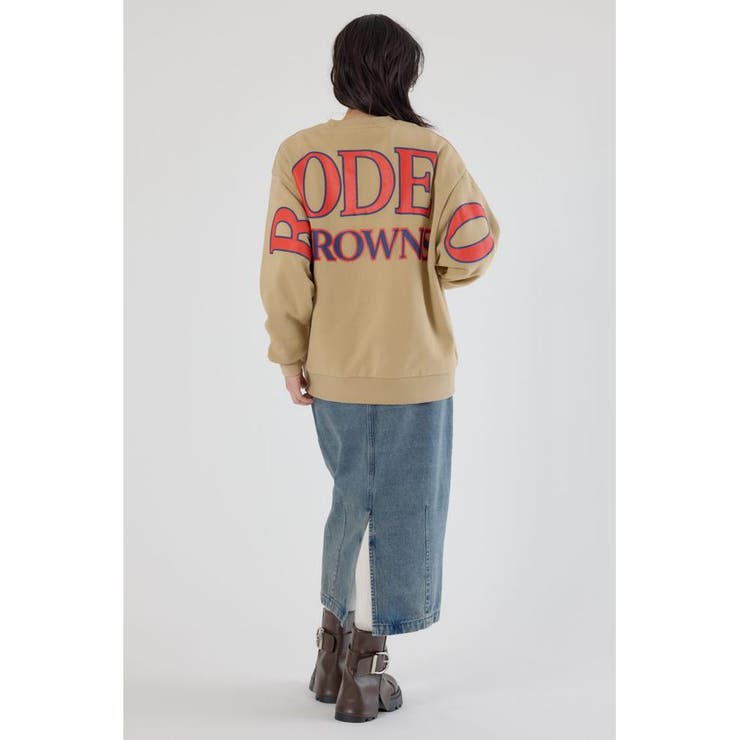 カラーアウトラインロゴスウェット | RODEO CROWNS WIDE BOWL | 詳細画像19 