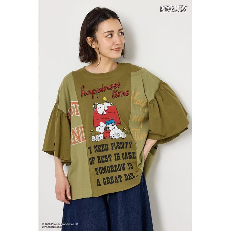 KHA | (PEANUTS)カスタムドッキングTシャツ | RODEO CROWNS WIDE BOWL
