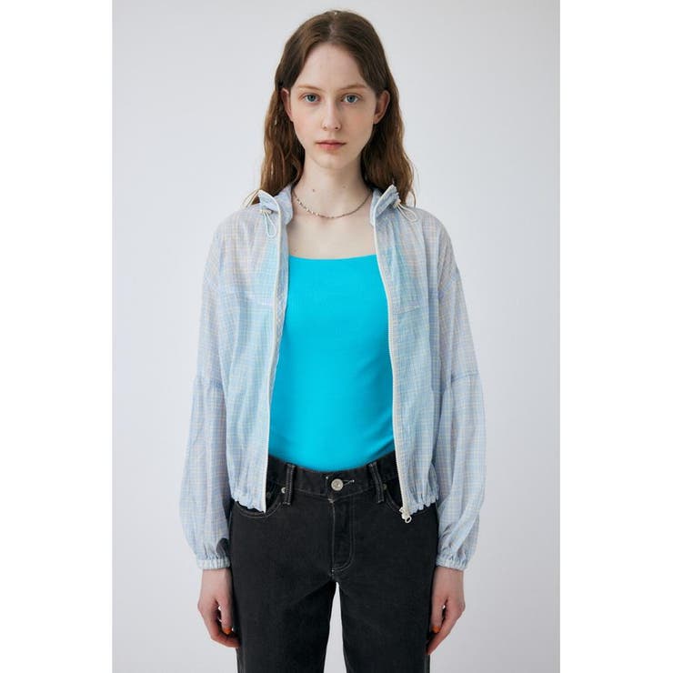 LIGHT SEE-THROUGH ブルゾン | MOUSSY OUTLET | 詳細画像2 