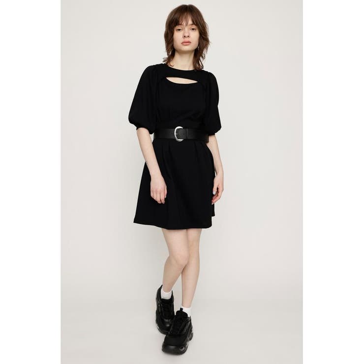FRONT OPEN TUCK SLEEVE ショートワンピース | SLY OUTLET | 詳細画像3 