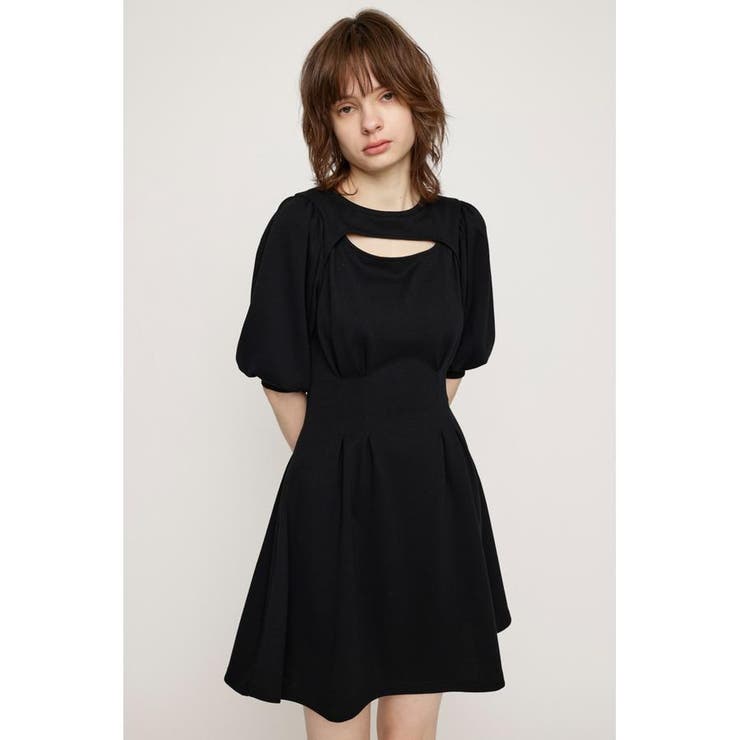 FRONT OPEN TUCK SLEEVE ショートワンピース | SLY OUTLET | 詳細画像1 