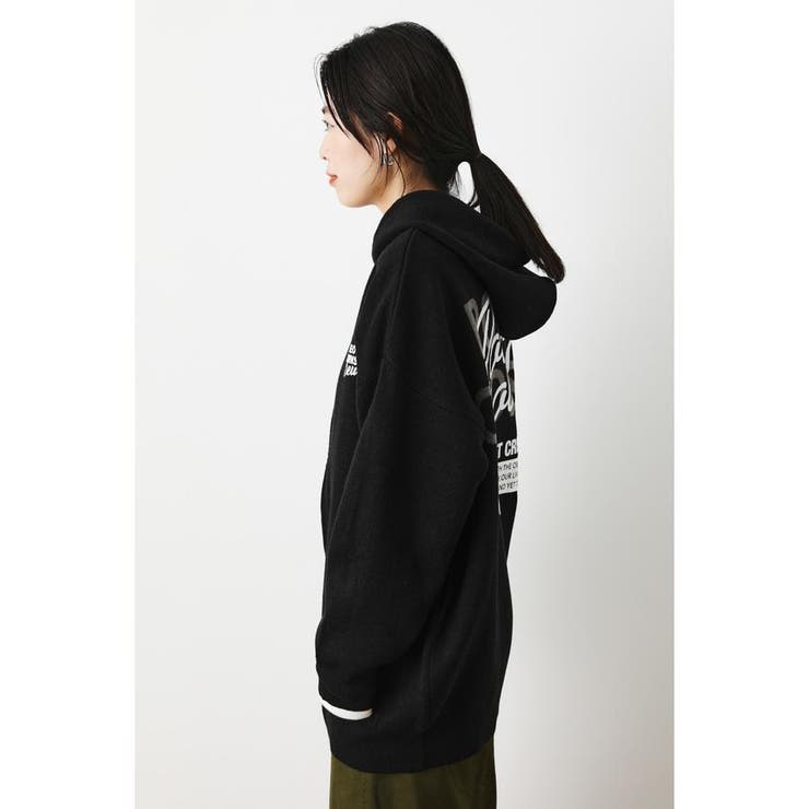 ロゴニットZIPパーカー[品番：BJLW0024319]｜RODEO CROWNS WIDE
