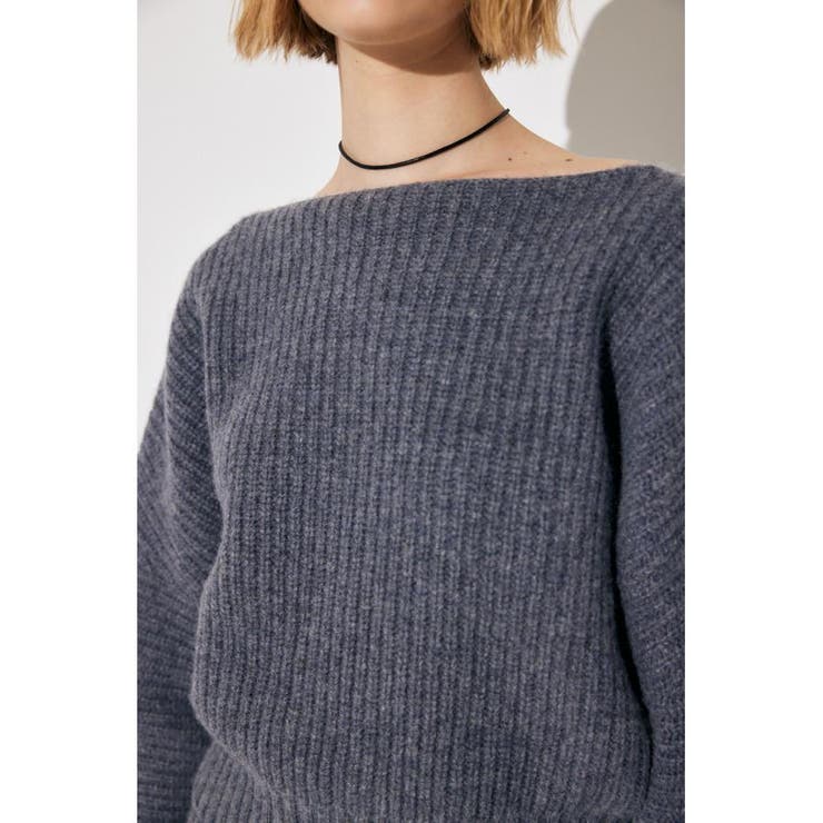 WOOLBANANA SLEEVE WOOL ニット | MOUSSY OUTLET | 詳細画像26 