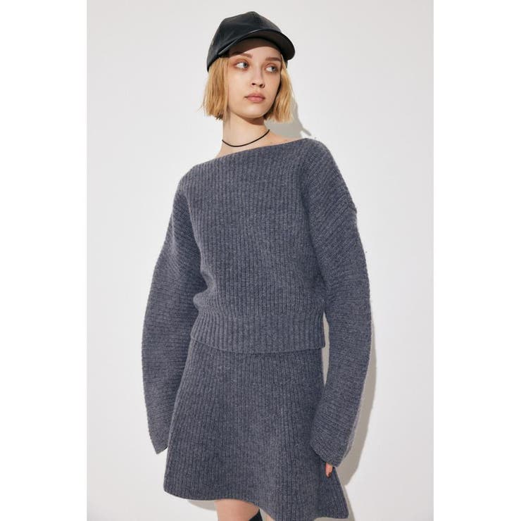 C.GRY | WOOLBANANA SLEEVE WOOL ニット | MOUSSY OUTLET