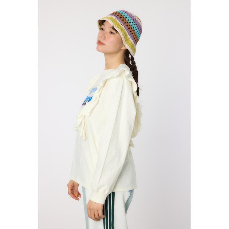 HERCHEYフリル ロングスリーブTシャツ | RODEO CROWNS WIDE BOWL | 詳細画像2 