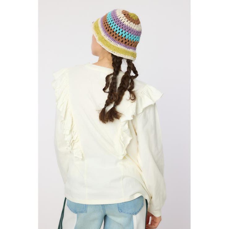 HERCHEYフリル ロングスリーブTシャツ | RODEO CROWNS WIDE BOWL | 詳細画像3 