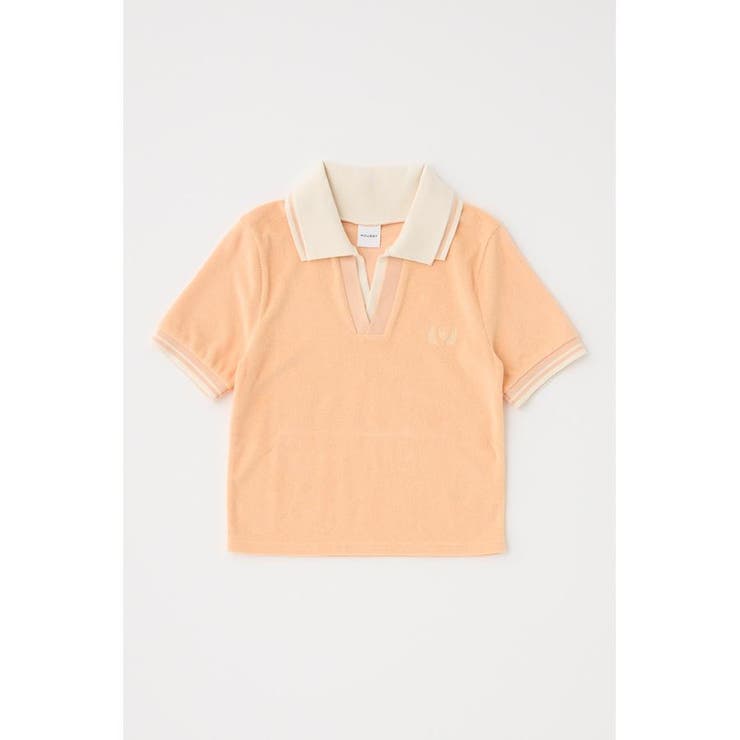 L/ORG1 | DOUBLE COLLAR PILE SKIPPER Tシャツ | MOUSSY OUTLET