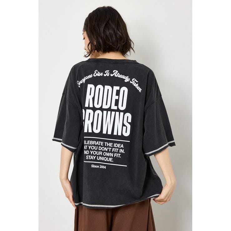 ヴィンテージライクステッチ5分袖Tシャツ | RODEO CROWNS WIDE BOWL | 詳細画像6 