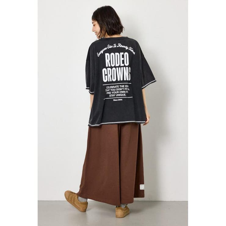 ヴィンテージライクステッチ5分袖Tシャツ | RODEO CROWNS WIDE BOWL | 詳細画像10 