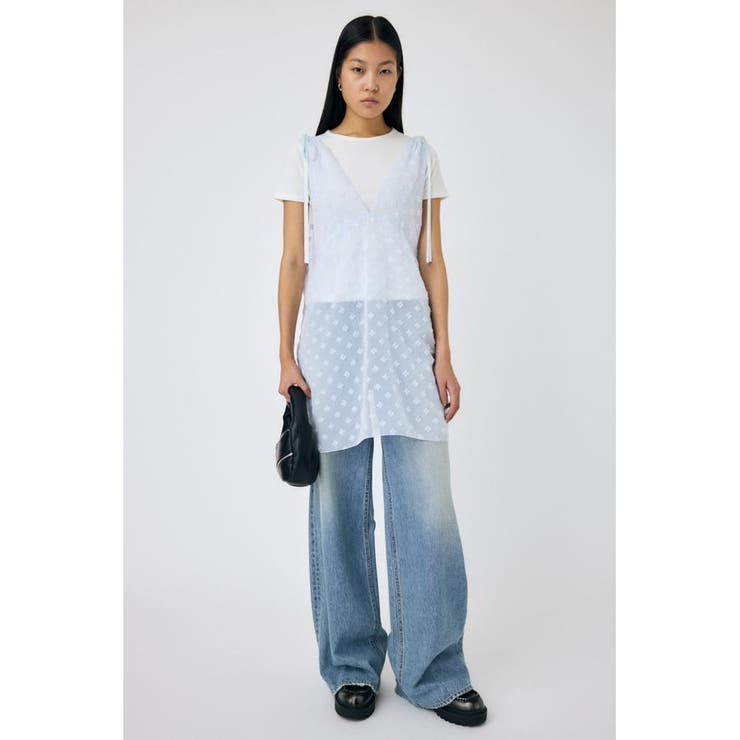FLOWER MOTIF シアーミニドレス | MOUSSY OUTLET | 詳細画像13 
