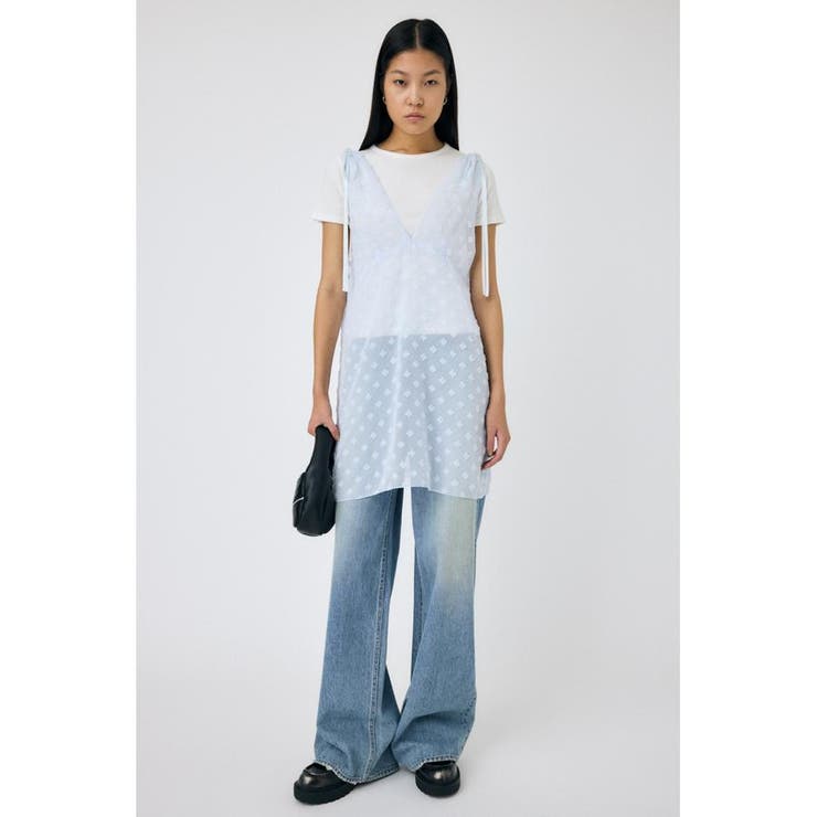 FLOWER MOTIF シアーミニドレス | MOUSSY OUTLET | 詳細画像14 