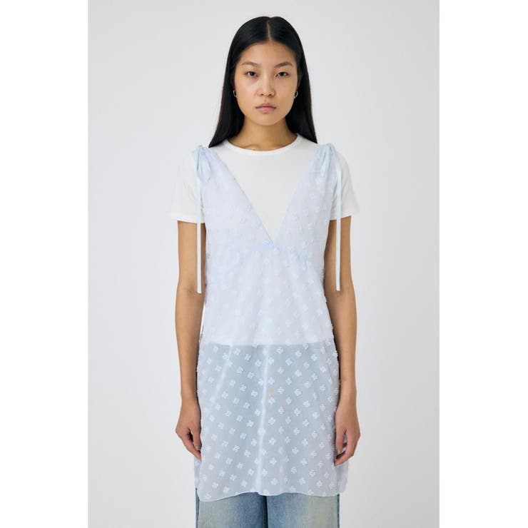 FLOWER MOTIF シアーミニドレス | MOUSSY OUTLET | 詳細画像17 