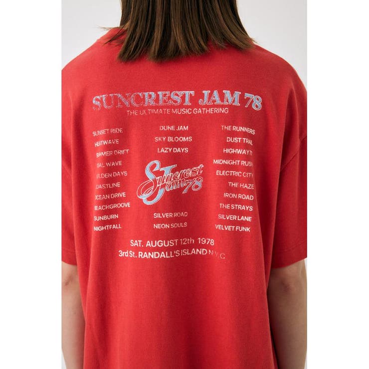 SUNCREST JAM TEE | MOUSSY OUTLET | 詳細画像23 