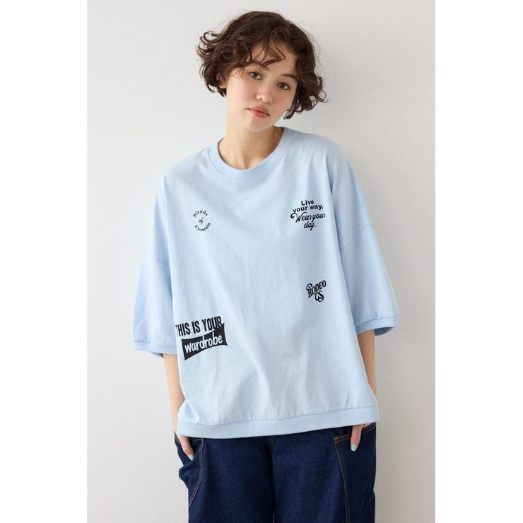 発泡マルチロゴビッグトップス | RODEO CROWNS WIDE BOWL | 詳細画像15 