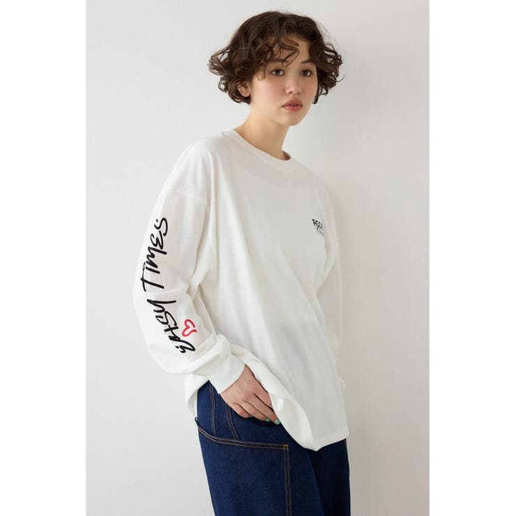 パッチデザインロングスリーブ Tシャツ | RODEO CROWNS WIDE BOWL | 詳細画像4 