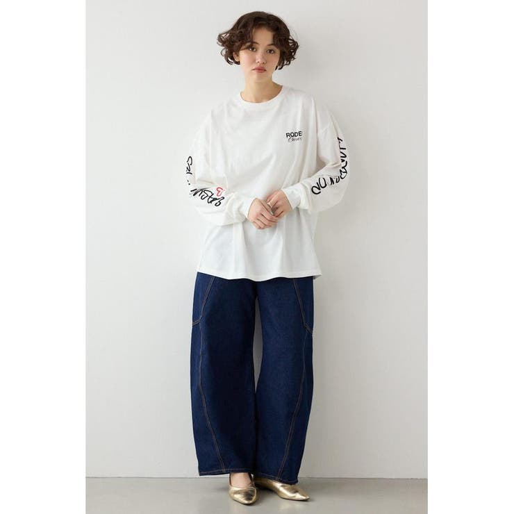 パッチデザインロングスリーブ Tシャツ | RODEO CROWNS WIDE BOWL | 詳細画像6 