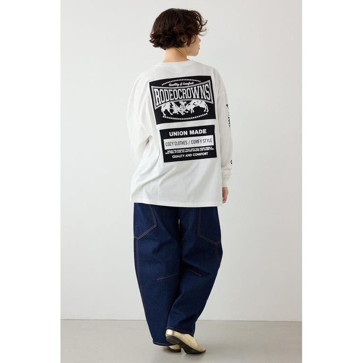 パッチデザインロングスリーブ Tシャツ | RODEO CROWNS WIDE BOWL | 詳細画像7 