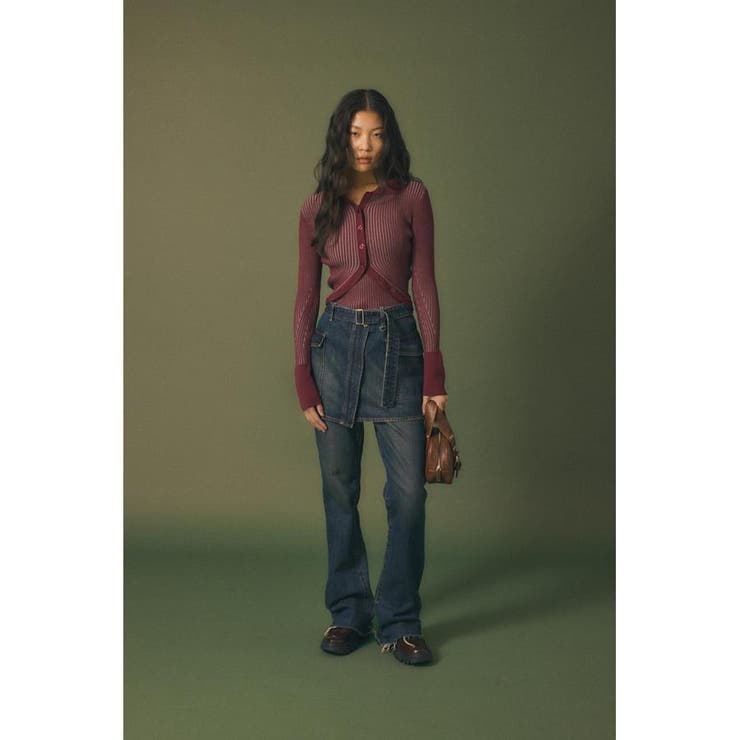 WRAP デニムミニスカート | MOUSSY OUTLET | 詳細画像25 