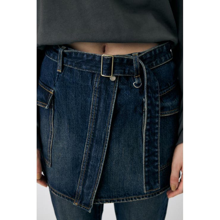 WRAP デニムミニスカート | MOUSSY OUTLET | 詳細画像17 